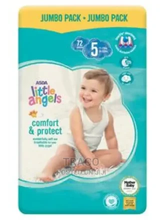 Little Angels Size 5 – Jumbo Pack – 72 Count