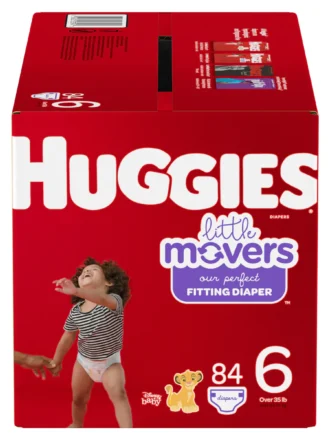 Huggies Little Snugglers – Size 6 – 84 Count