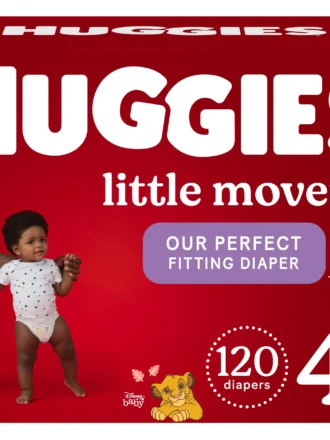 Huggies Little Snugglers – Size 4 – 120 Count