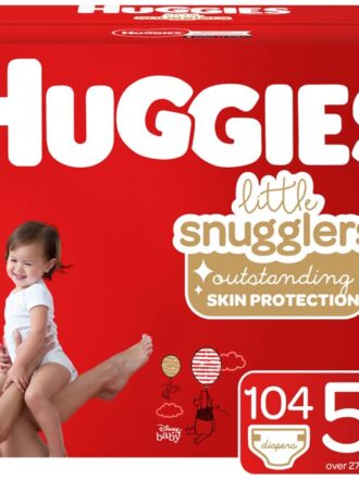Huggies Little Snugglers – Size 5 – 104 Count