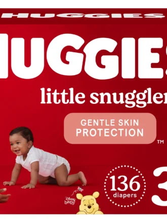 Huggies Little Snugglers – Size 3 – 136 Count