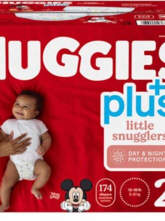 Huggies Little Snugglers Plus – Size 2 – Plus Box – 174 Count